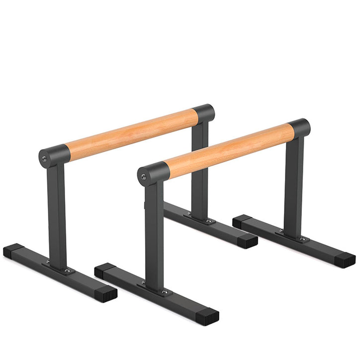 Parallettes calisthenics Holz Rutschfeste Liegestützgriffe, Premium Turnen und Calisthenics Equipmen