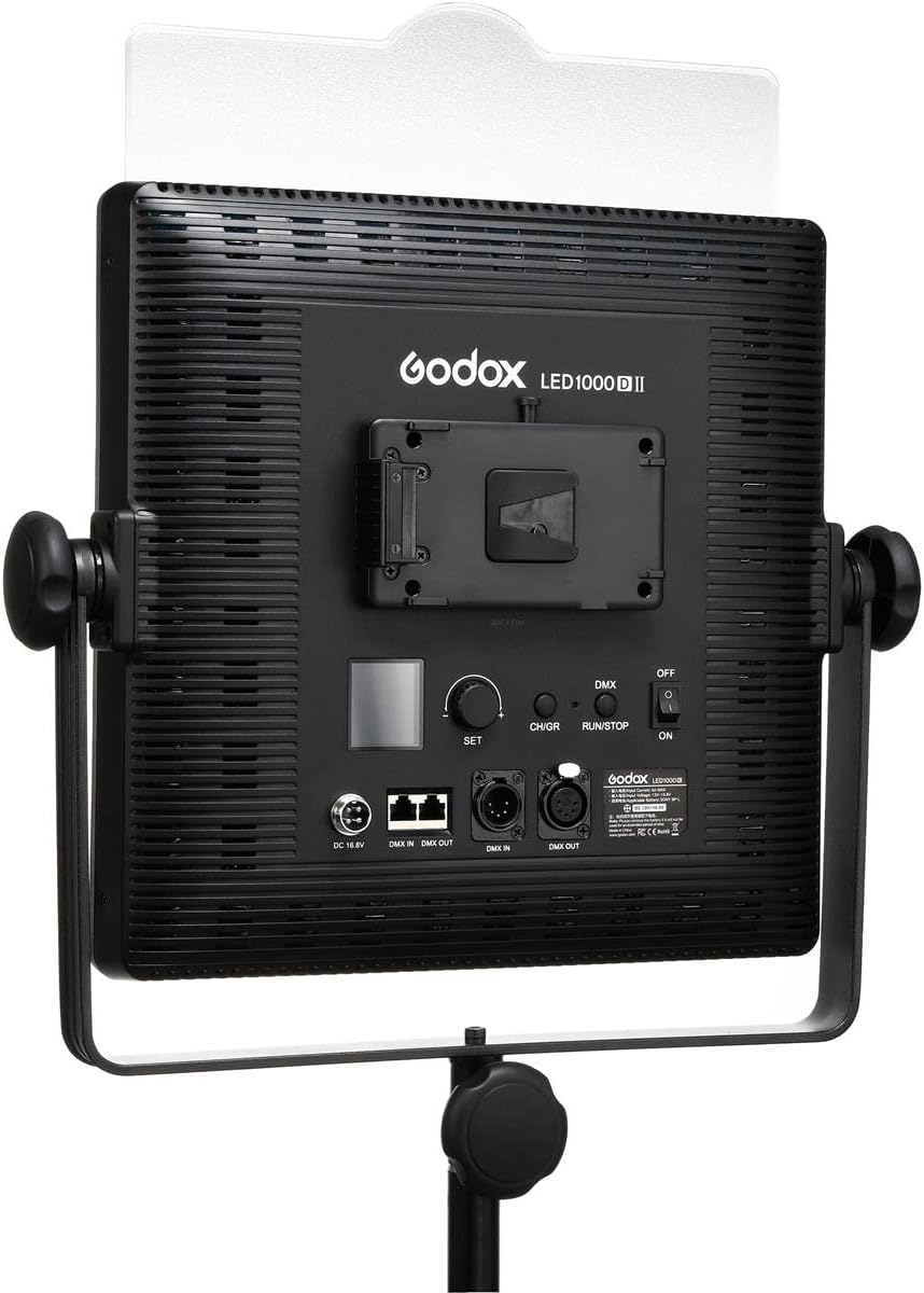 LED 1000D MKll Daglicht met barndoor