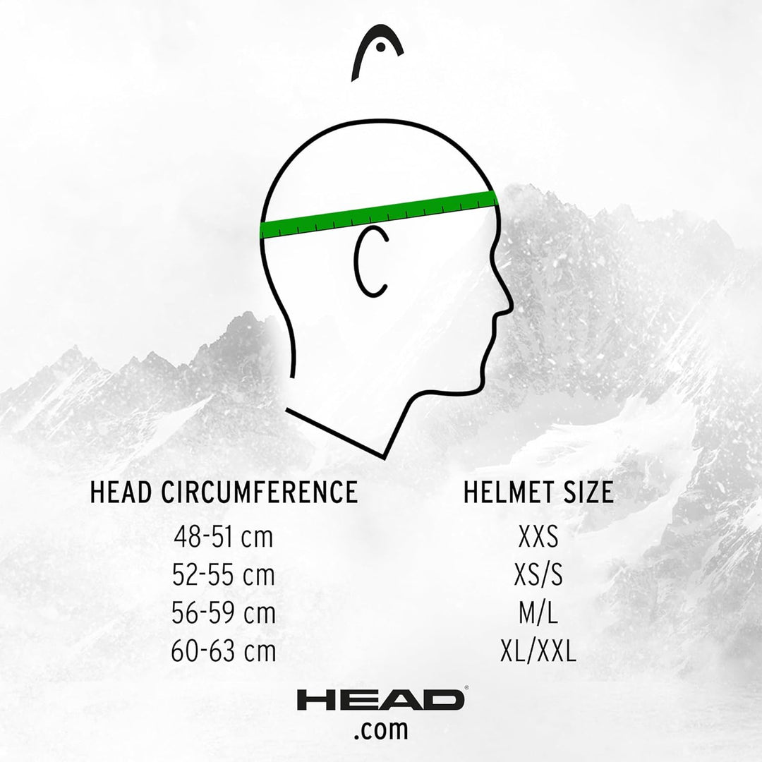 HEAD REV Black - 56-59 cm, 56-59 cm