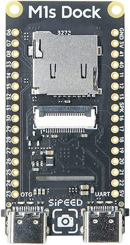 Sipeed Maix M1s Dock tinyML RISC-V Linux AI Development Board mit RISC-V CPU BLAI 100GOPS NPU Built-