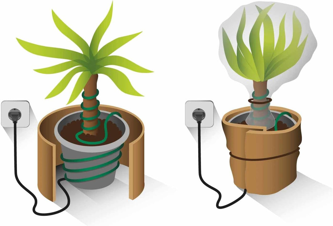 Romberg Pflanzenheizung Heizkabel L 10 m (8 m heizbar), 40 W, Winterschutz für Kübelpflanzen, Wurzel