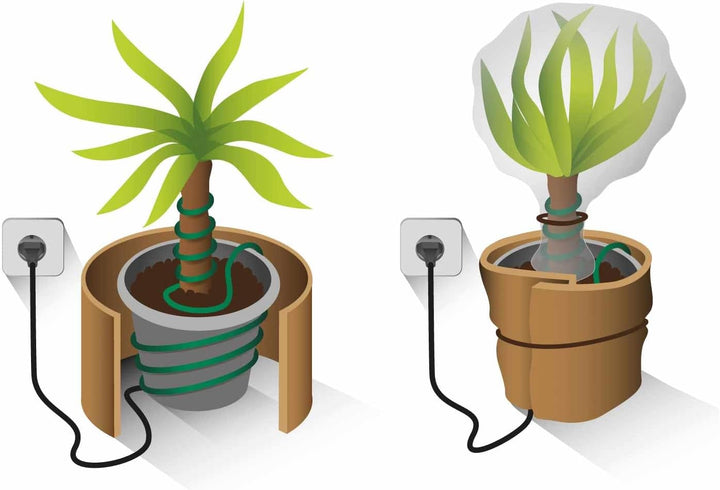 Romberg Pflanzenheizung Heizkabel L 10 m (8 m heizbar), 40 W, Winterschutz für Kübelpflanzen, Wurzel