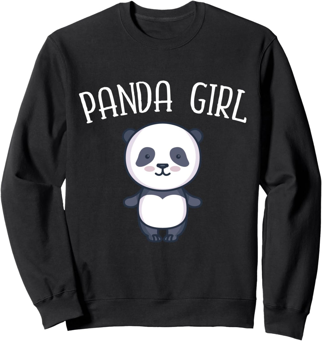 Panda Girl Pandabär Geschenk Panda Kostüm Lieblingstier Sweatshirt