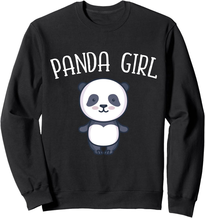 Panda Girl Pandabär Geschenk Panda Kostüm Lieblingstier Sweatshirt