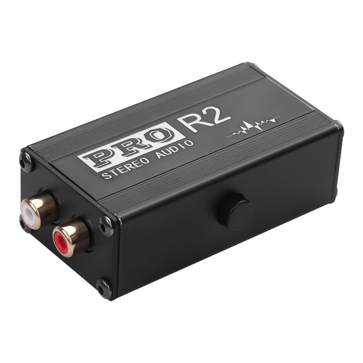 CERRXIAN RCA Ground Loop Noise Isolator, Hum Eliminator, RCA 2 Kanal Passive Isolation Transformer,
