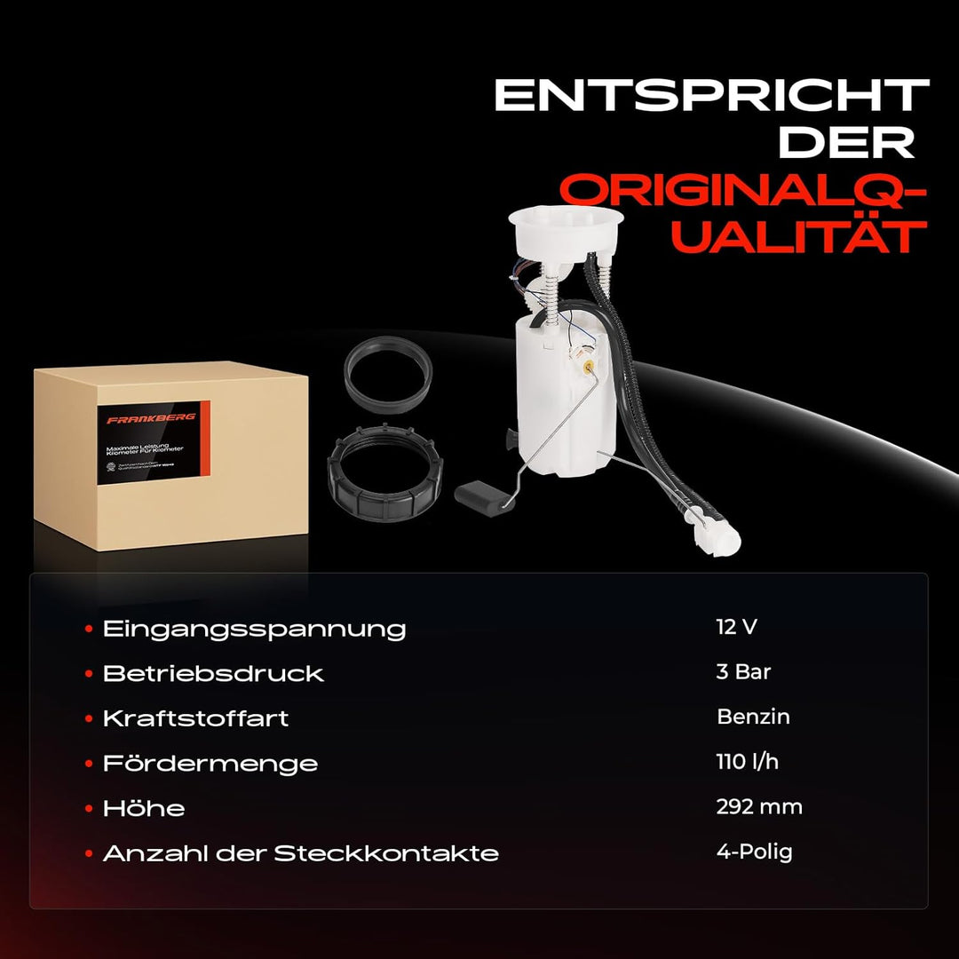 Kraftstoffpumpe Benzinpumpe für M-Klasse W163 ML230 ML320 ML350 ML430 ML500 2.3L 3.2L 3.7L 4.3L 5.0L