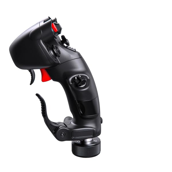 VIRPIL Controls CDT-AERO-R Grip (Premium Joystick-Griff für PC Flugsimulation HOTAS Flightstick Aufs