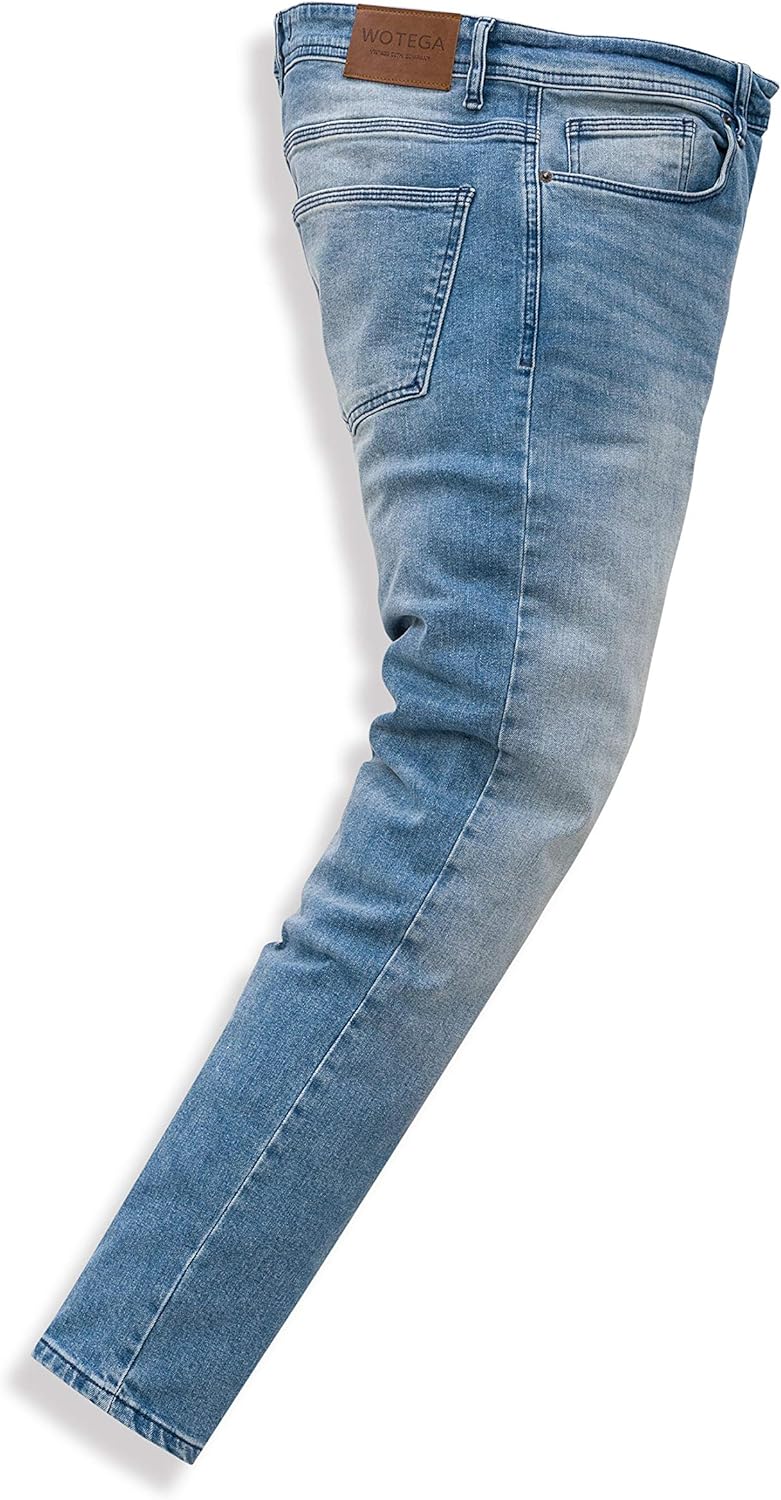 WOTEGA Herren Jeans Alistar Slim Fit 29W / 32L Blau (Captains Blue 184020), 29W / 32L Blau (Captains