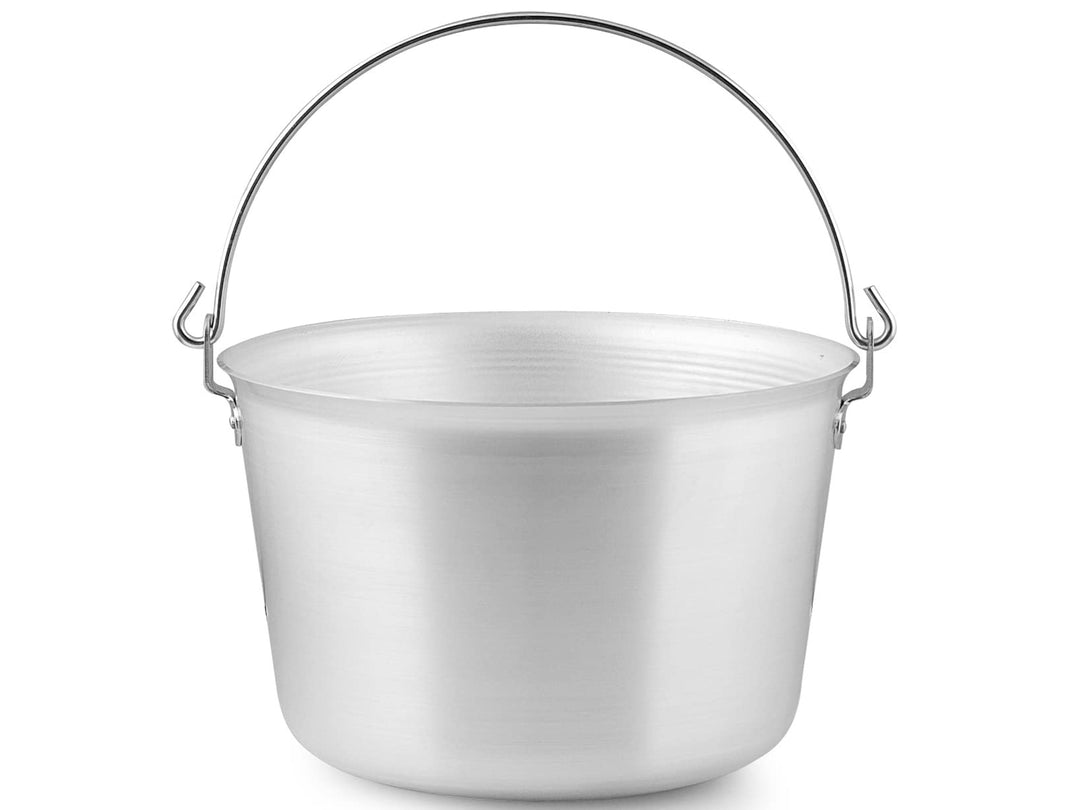 Baldassare Agnelli Kessel-Polenta mit Griff Bügel Dicke 3 mm 40 cm, 40 cm