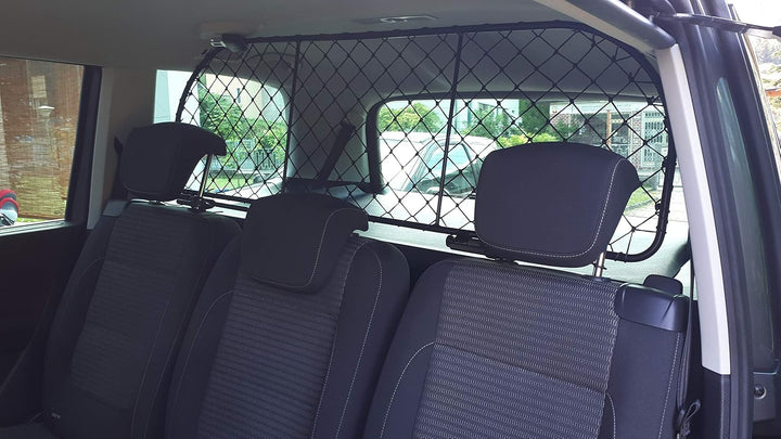ERGOTECH Trennnetz Trenngitter kompatibel mit SEAT Alhambra, RDA65-XXL, für Hunde und Gepäck. Sicher