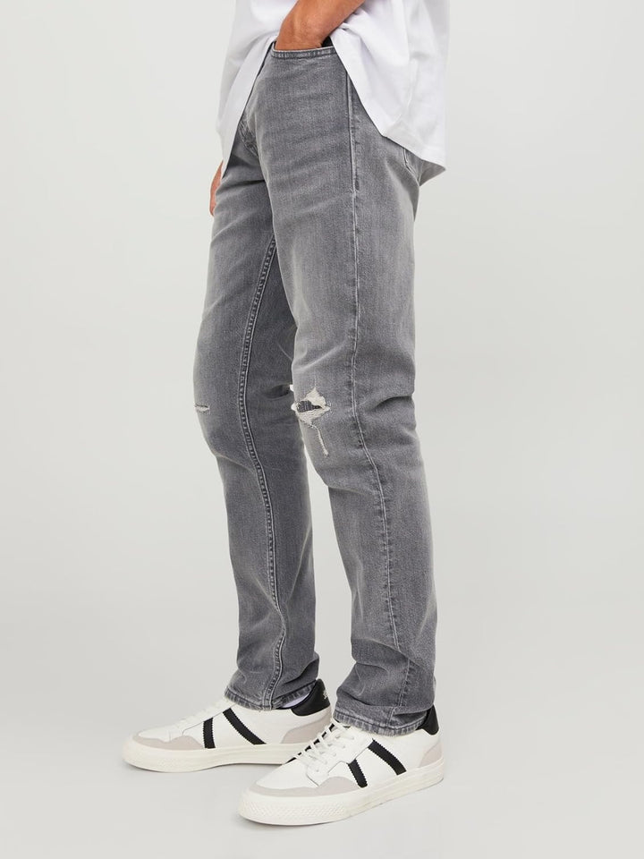 JACK & JONES Male Slim Fit Jeans JJIGLENN JJORIGINAL CB 022 BF Slim Fit Jeans 36W / 32L Black Denim,