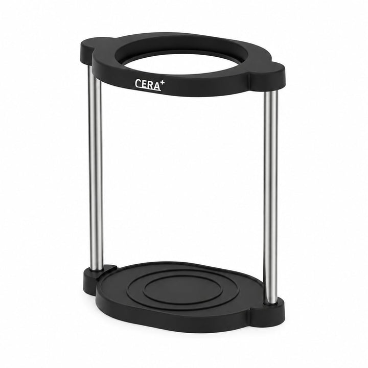 CERA+ Kaffeeständer mit schwerer Basis,tragbar für Espresso&amp;Pour Over,Rutschfester klappbarer Drippe