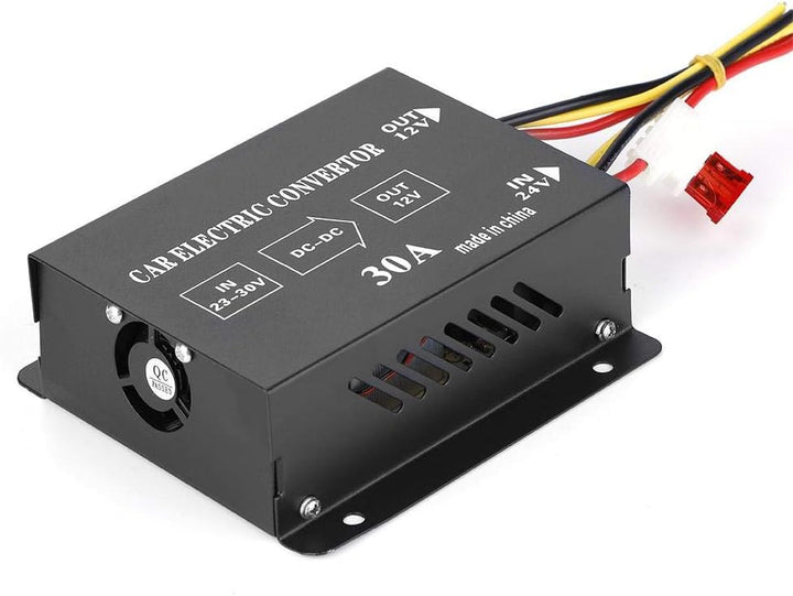 DC 24V bis 12V Stromrichter PKW LKW Elektrischer Wechselrichter Spannungsreduzierer Abwärtstransform