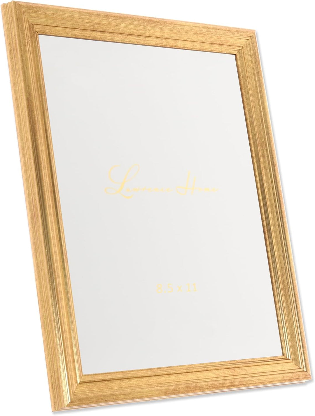Lawrence Frames 8,5 x 11 Sutter brüniert Gold Bilderrahmen 8.5x11 Gold, 8.5x11 Gold