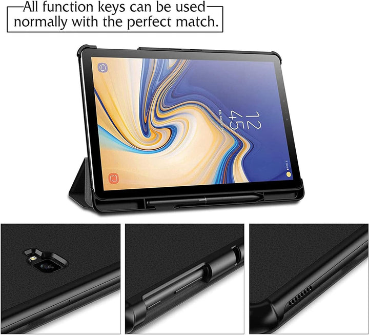 Wincal 10,5" Tablet-Hülle Stossfeste Tablet-Hülle, für Samsung Galaxy Tab S4, Automatisches Aufwache
