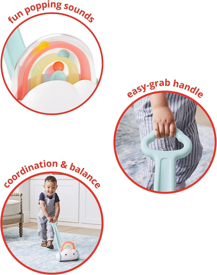 Skip Hop Baby Popper Push Toy, Silver Lining Cloud