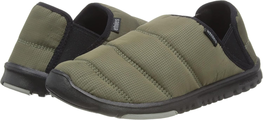 Etnies Herren Scout Slipper Skate-Schuh 41 EU Oliv Schwarz, 41 EU Oliv Schwarz