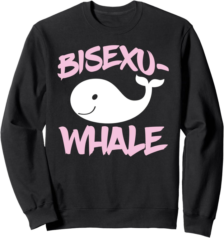 Bisexuwhale Bisexueller Wal Bisexuell Sweatshirt