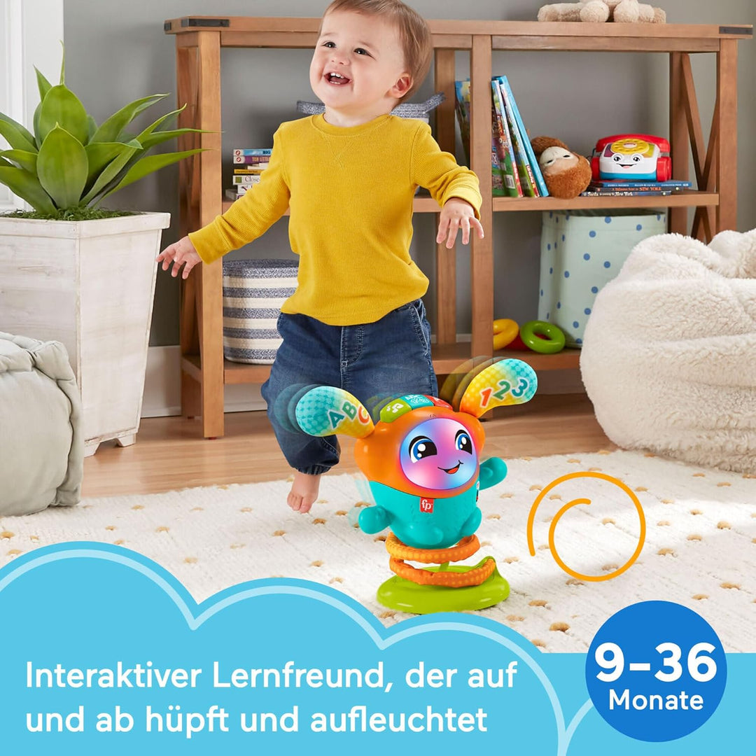 Fisher-Price DJ Tanzi BOUNCIN' Star (Deutsche Version) Elektronisches Lernspielzeug, Smart Stages-Le
