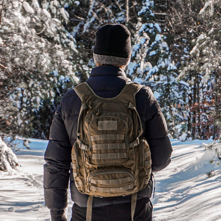 Mardingtop Taktischer Rucksack 25L Herren Militär Wander Trekking Schultasche Bundeswehr Survival Fa