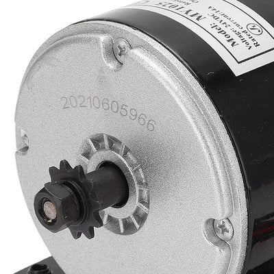 BuyWeek Bürstenmotor 24V 250W, MY1025 Bürsten Elektromotor 2750 U/min Hochgeschwindigkeitsmotor für