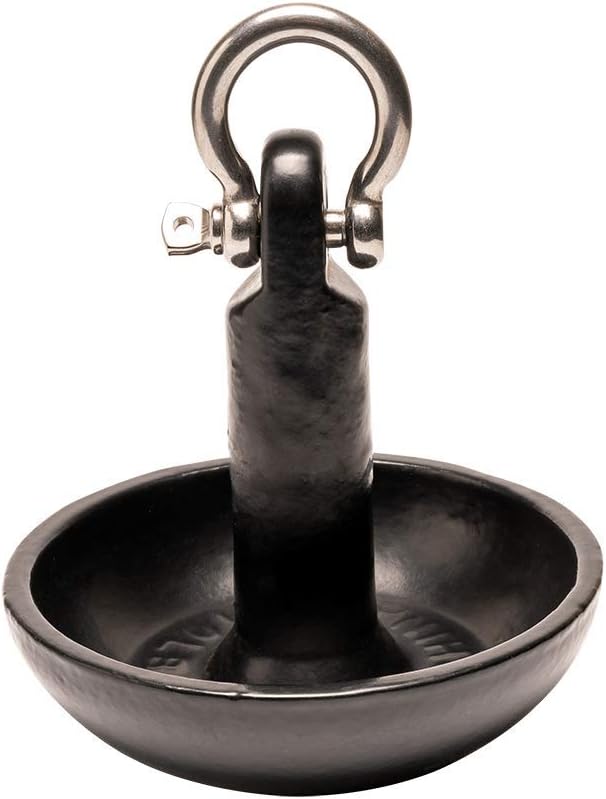Newport Vessels Premium Pilzanker-Set mit Tasche, Seil, Bouy und Edelstahl-Hardware Pilzanker, 4,5 k