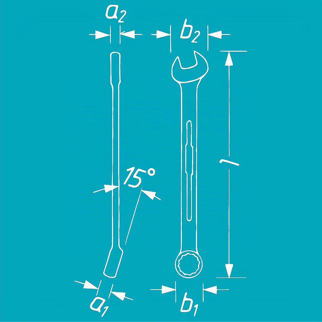 HAZET 600N-60 Ring Maulschlüssel 60 mm(Schlüsselweite), 60 mm(Schlüsselweite)