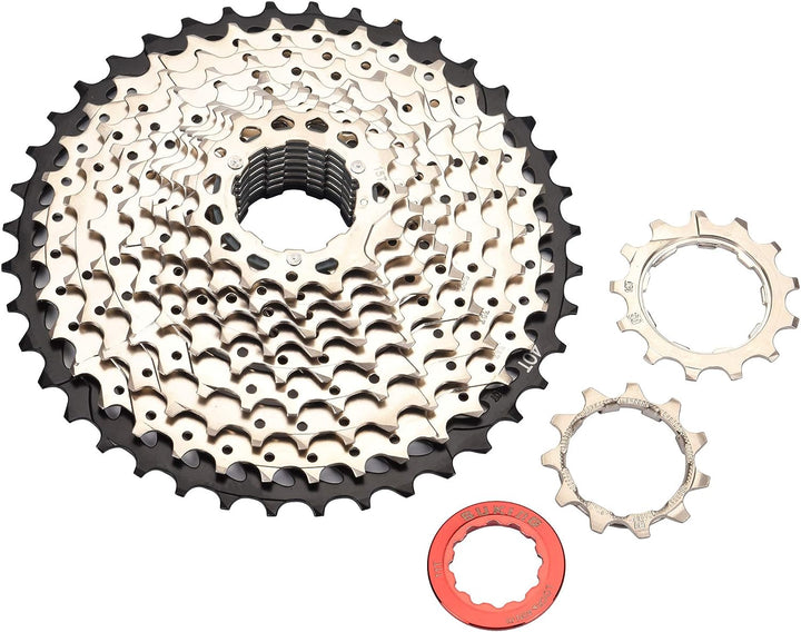 BESNIN Kassette für Mountainbike 11 Fach 11-40T OR 11 Fach 11-42T Kassette 11 Fach Fahrrad-freilauf