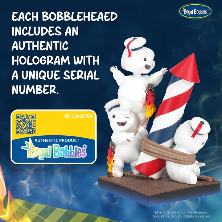 Royal Bobbles Ghostbusters Afterlife Mini Pufts Rocket Bobblescape, Polyresin Premium lebensechte Fi