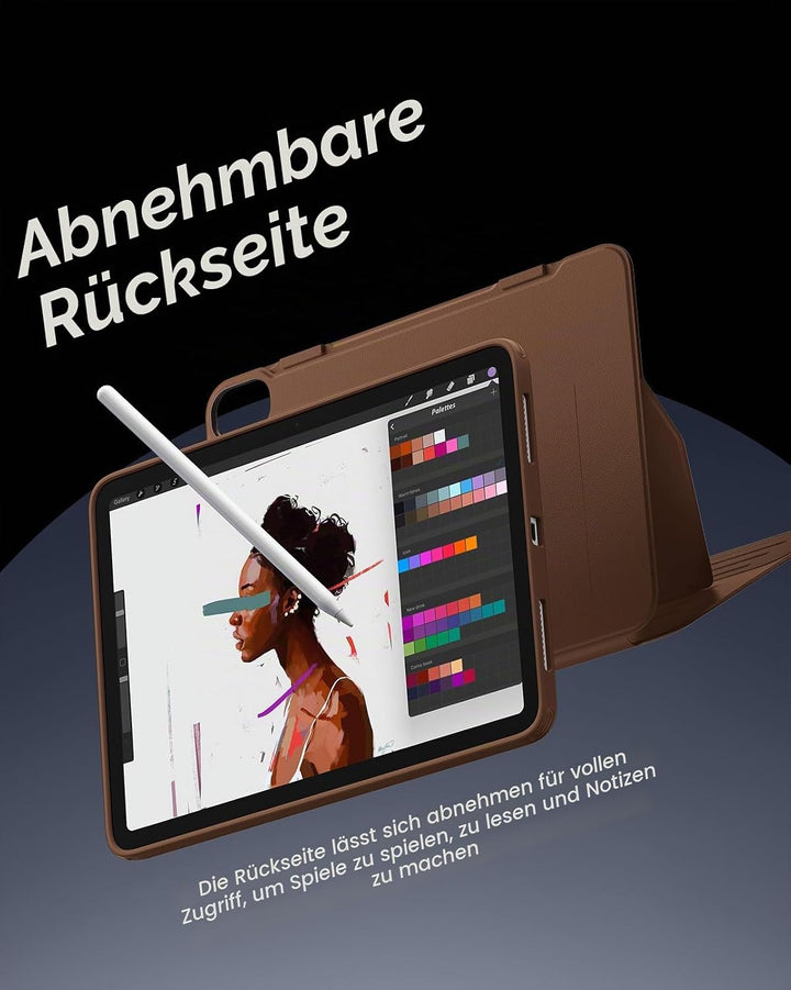 ESR Hülle für iPad Air 11 Zoll M4/M3/M2, iPad Air 8/7/6/5/4 (2026/2025/2024/2022/2020), drehbare Hül