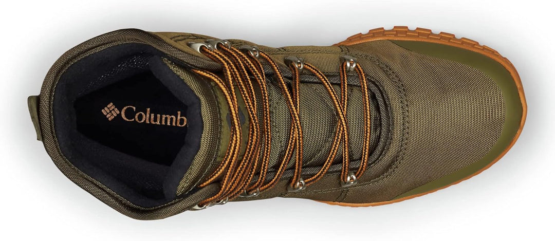 Columbia Fairbanks WP Omni-Heat wasserdichte Schneestiefel für Herren 40 EU Nori Canyon Gold, 40 EU