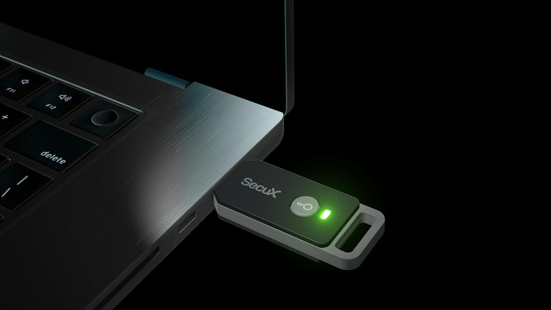 SecuX PUFido USB-C-Sicherheitsschlüssel mit PUF-Technologie, FIDO2/U2F-zertifiziert, Hardware-geroot