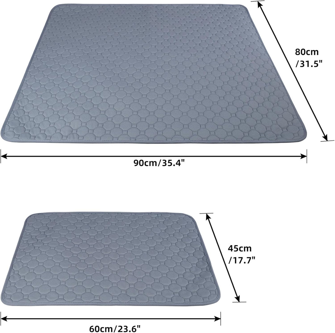 igadgitz home U7262 Wiederverwendbare PIPI Matte Hund, Welpenunterlagen Waschbar, Hygieneunterlage H