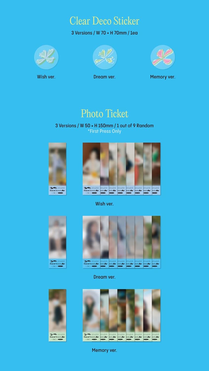 fromis_9-5th Mini Album from our Memento Box CD (Dream ver.)