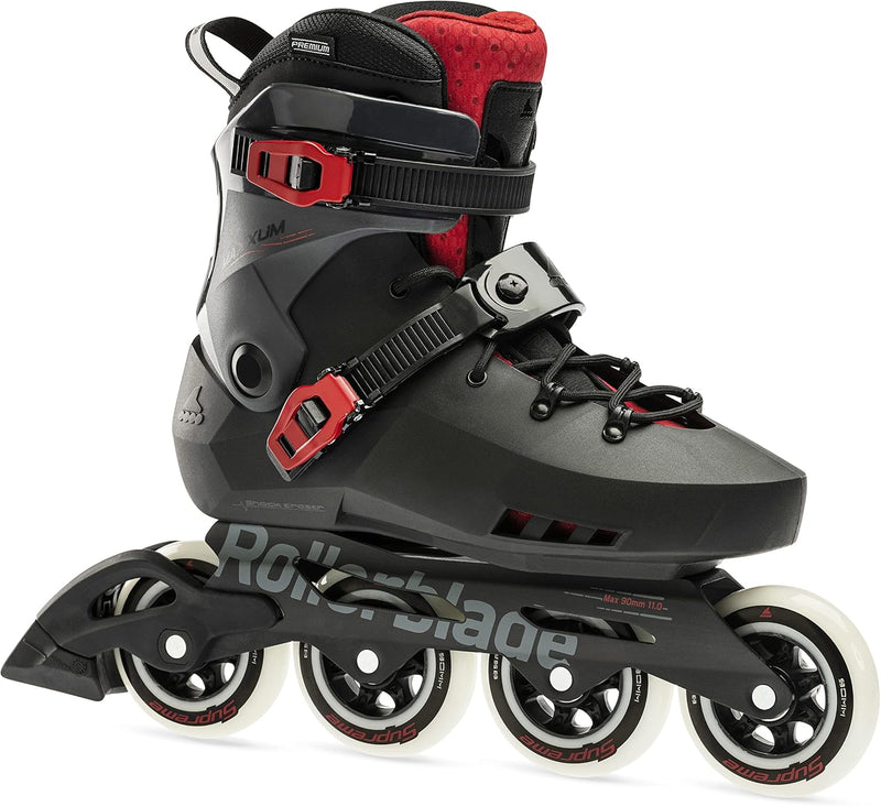 Rollerblade Unisex – Erwachsene Maxxum Rollschuhe 38 Schwarz, 38 Schwarz