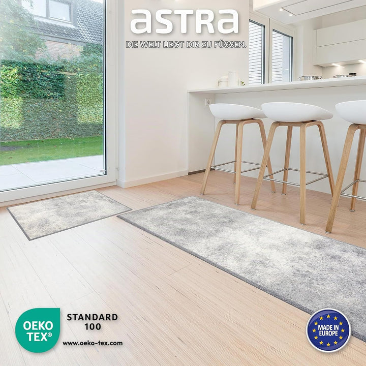 Astra rutschfeste Sauberlaufmatte innen - Sweet Home Kranz 50 x 70 cm - Wohnraum Fussmatte Design -
