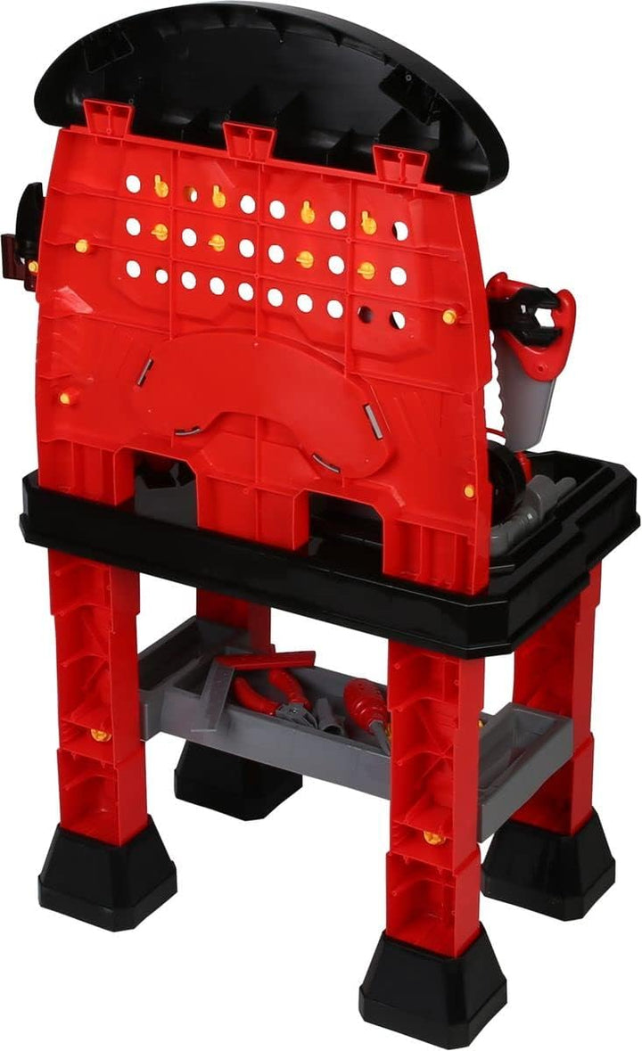 KS TOOLS for Kids 100074 Workstation | Werkbank für Kinder | 100074, Werkzeugsatz