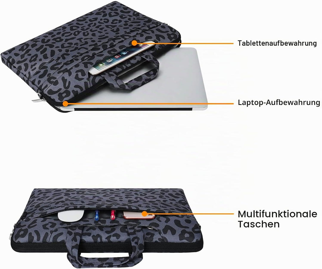 MOSISO Laptop Schultertasche Kompatibel mit MacBook Air 15 Zoll M2 A2941 2023/Pro 16 2023-2019 M2 A2