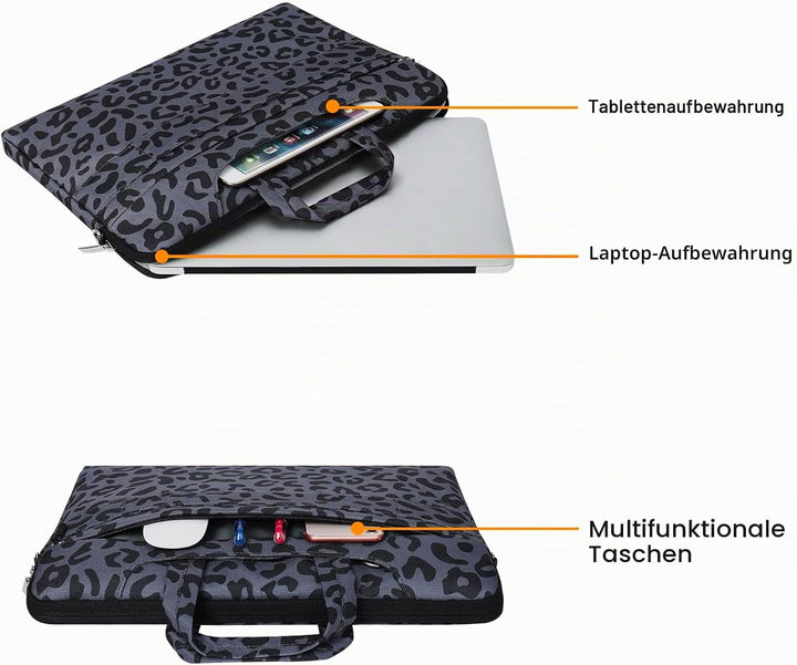 MOSISO Laptop Schultertasche Kompatibel mit MacBook Air 15 Zoll M2 A2941 2023/Pro 16 2023-2019 M2 A2