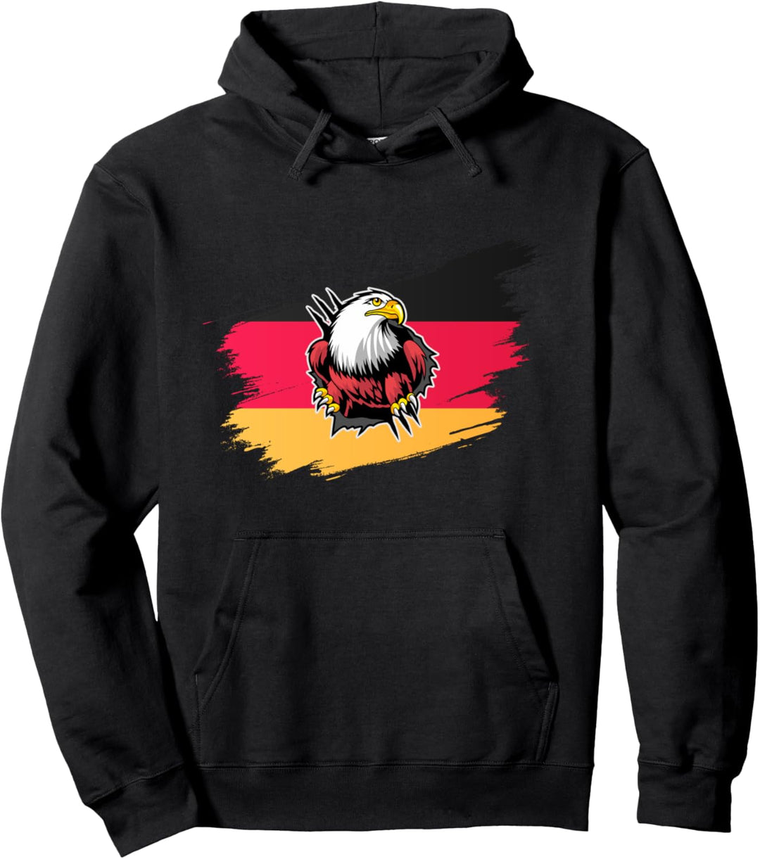 Germany Deutsch Deutschland Fahne Adler Flagge Geschenk Pullover Hoodie