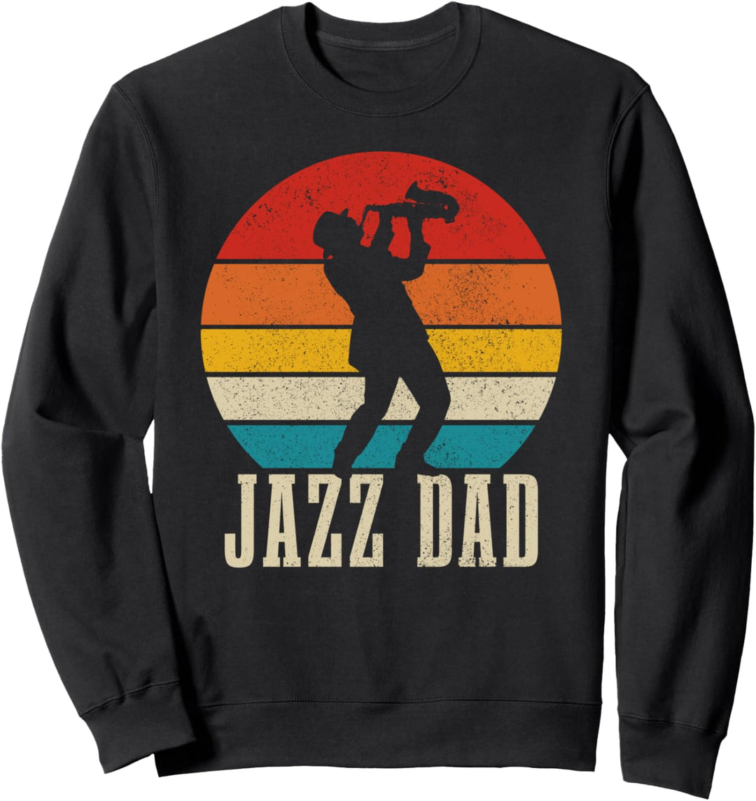 Saxophon Jazz Musik Saxofon Saxophonist Geschenk Sweatshirt