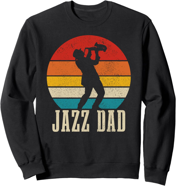 Saxophon Jazz Musik Saxofon Saxophonist Geschenk Sweatshirt