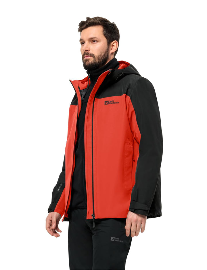 Jack Wolfskin Herren Taubenberg 3in1 Jkt M Jacket (1er Pack) S aurora blue, S aurora blue