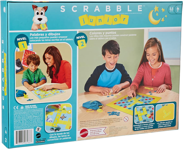 Spiele Mattel - Scrabble Junior Junior Scrabble Spanien Multi, Spanien Multi