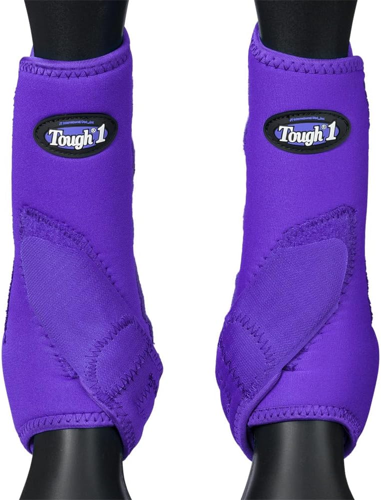 Tough 1 Economy belüftete Vorderbeinschutz Sport‑Stiefel Medium Violett, Medium Violett