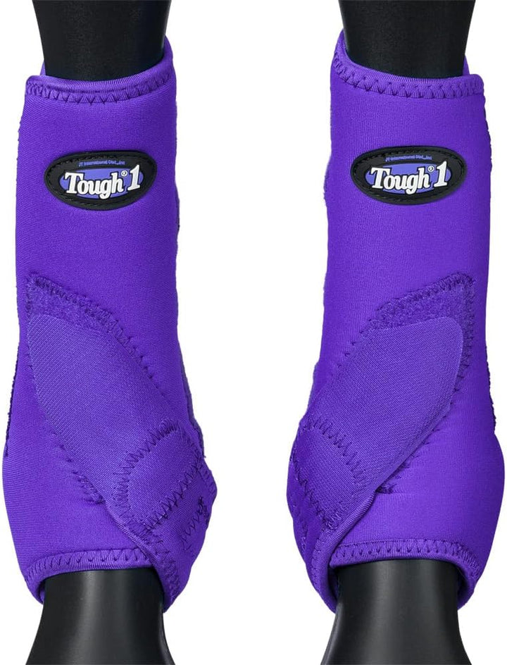 Tough 1 Economy belüftete Vorderbeinschutz Sport‑Stiefel Medium Violett, Medium Violett