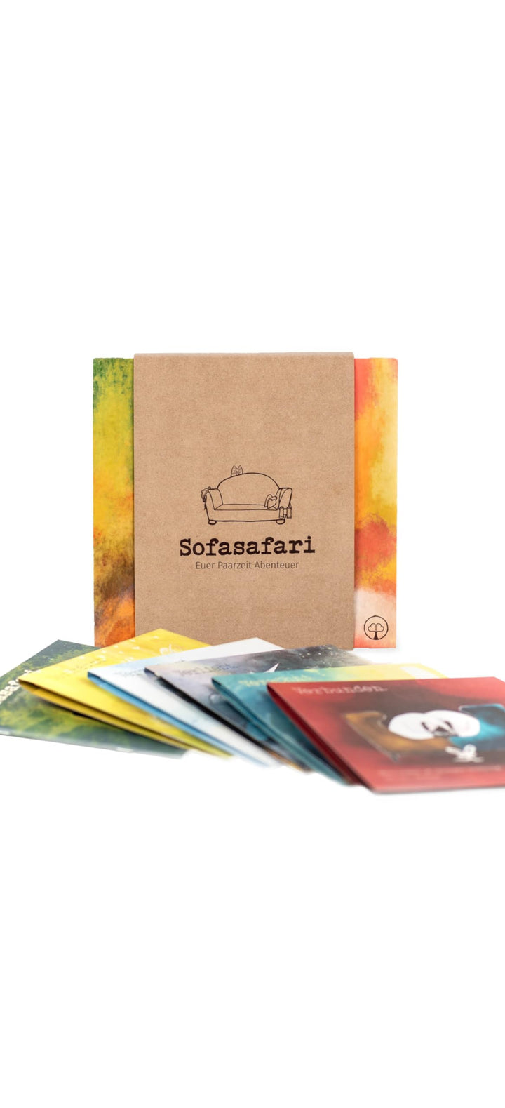 Sofasafari – Erlebnisbox für Paare, perfektes Valentinstagsgeschenk 2026, Frauen, Männer, Eltern, Sp