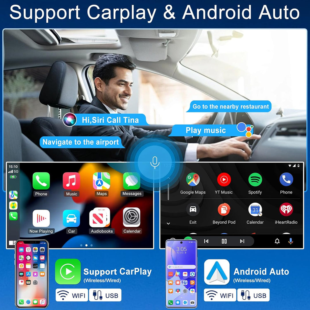Android 13 Autoradio für Ford Transit MK7 2006-2011 mit Wireless Carplay 2+64G Android 13, 2+64G And