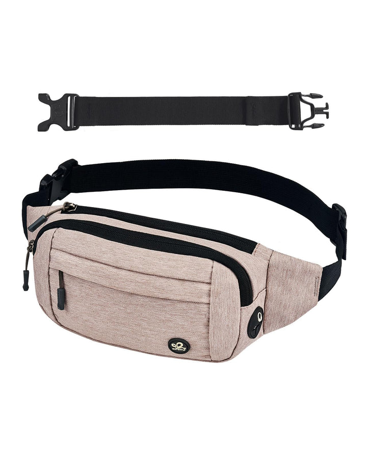 WATERFLY Bauchtasche Hüfttasche Herren Damen: Klein Gürteltasche Sport Bum Hip Bag Männer Frauen Wai