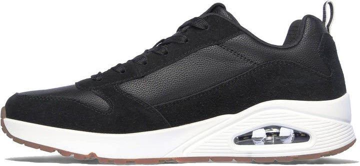Skechers Damen Uno Sneaker 41 EU Schwarz, 41 EU Schwarz